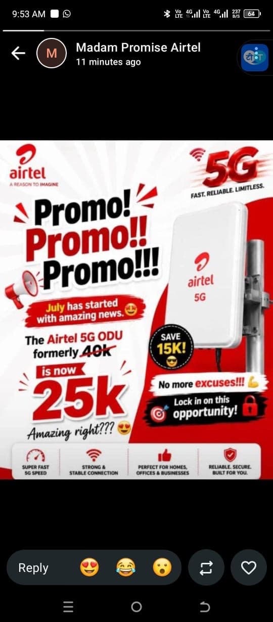 Airtel 5G ODU